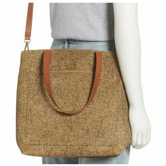 MADEWELL Genuine Calf Hair Med.Transport Tote(8) - Picture 1 of 12